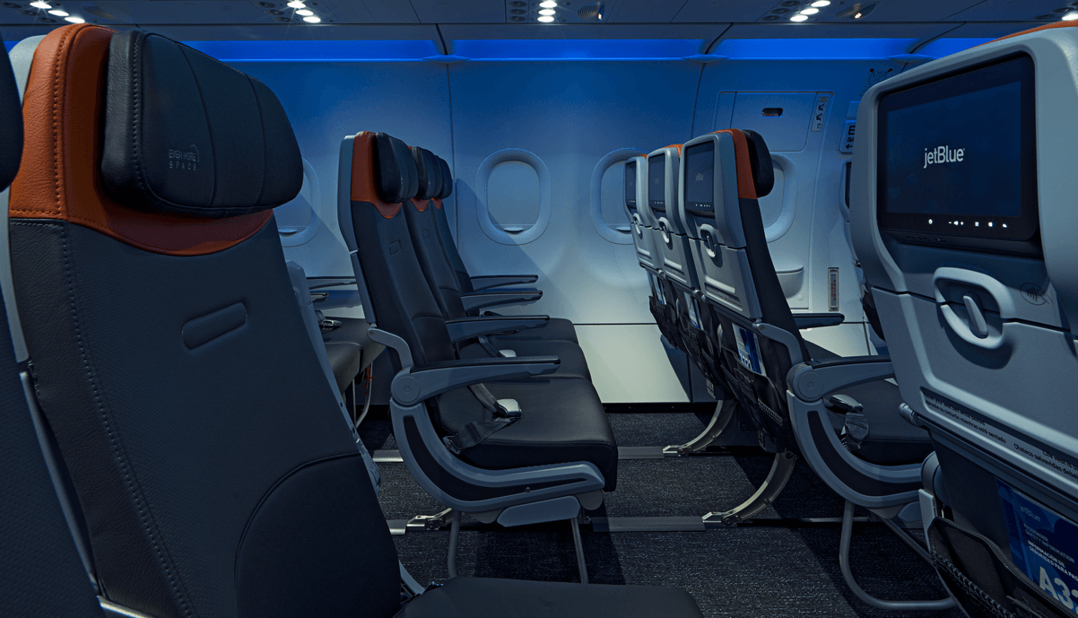 jetblue under seat dimensions